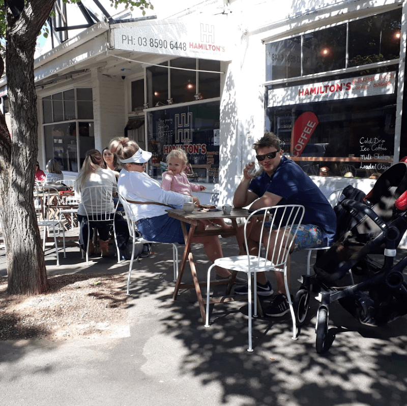 Hamilton's Coffee • Burgers • Fried Chicken